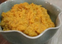 Ginger Mashed Sweet Potatoes & Apples